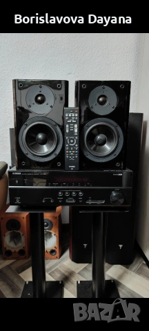 Аудио Ресивър + тонколони Yamaha 