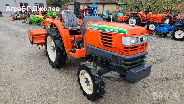 Японски трактор Hitachi NZ235 (Kubota GT23) с фреза, 4x4, 23 кс., АграБГ Джолев, снимка 6 - Селскостопанска техника - 49810258