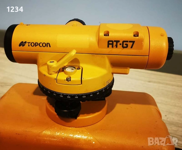 Японски оптичен автоматичен нивелир TOPCON AT-G7 22x увеличение, снимка 9 - Други инструменти - 53435290