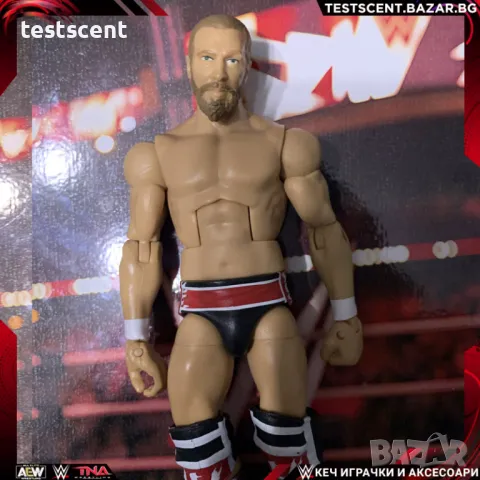 Екшън фигура WWE Daniel Bryan Danielson Даниел Браян AEW Elite Series Mattel, снимка 1 - Фигурки - 48441284