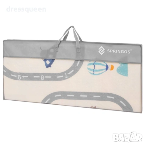 4851 XPE Килимче за игра: Голямо, Сгъваемо, Топлоизолиращо (200x180 см), снимка 7 - Други стоки за дома - 53709462