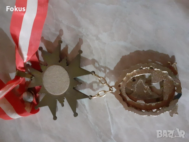 Медал орден Австрия - принц Евгени Савойски, снимка 6 - Антикварни и старинни предмети - 53878620