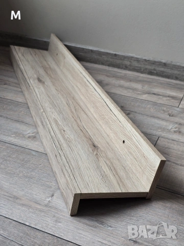 Рафт в цвят - дъб сонома , снимка 4 - Етажерки - 53315805