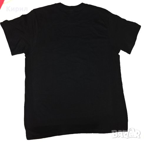 Мъжка тениска в черно, снимка 3 - Тениски - 46143649