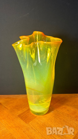 Уникална Murano стъклена ваза