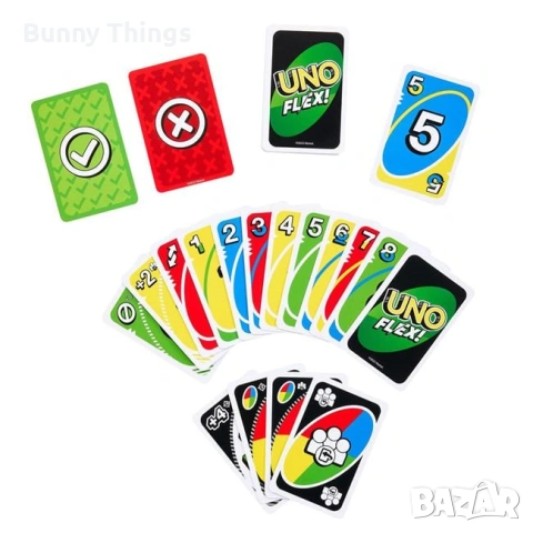 Настолна игра “UNO Flex“ карти - “Mattel“, снимка 2 - Игри и пъзели - 53410302