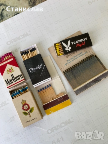 няколко ретро кибрита, снимка 2 - Колекции - 53704718