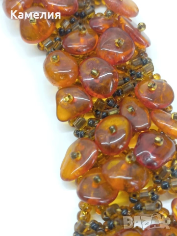 Кехлибар , снимка 7 - Колиета, медальони, синджири - 53140176