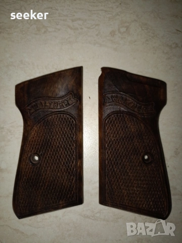 Орехови чирени за пистолет Валтер / Walther PP, снимка 4 - Оборудване и аксесоари за оръжия - 47368725