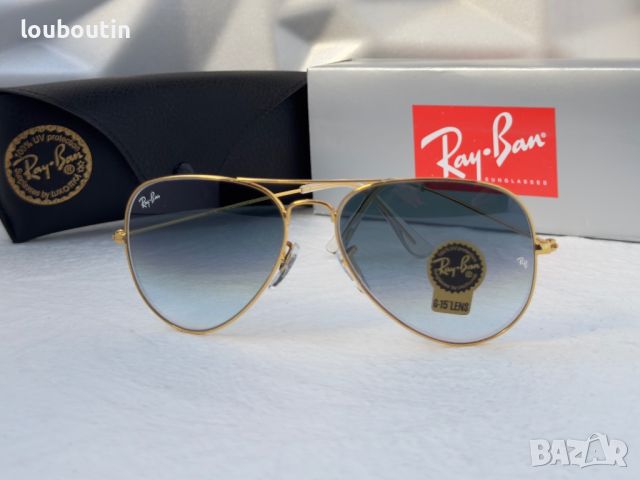 Ray-Ban RB3025 висок клас унисекс слънчеви очила Рей-Бан дамски мъжки минерално стъкло, снимка 9 - Слънчеви и диоптрични очила - 45276651