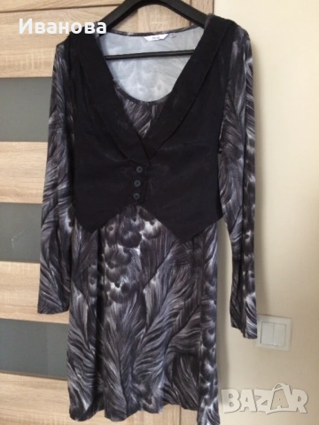 Ефектна рокля с елек., снимка 2 - Рокли - 53665080