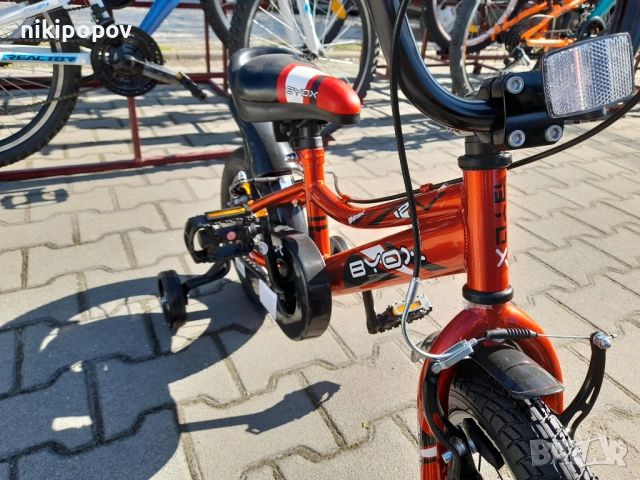 BYOX Велосипед 12" PRINCE червен, снимка 5 - Велосипеди - 53758899