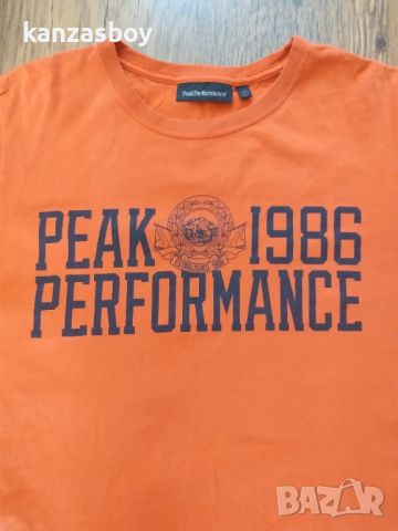 peak performance - страхотна мъжка тениска С, снимка 1 - Тениски - 46563451