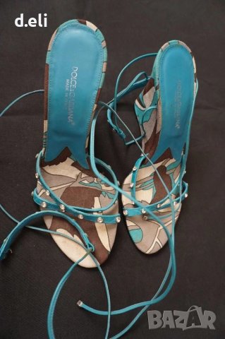 Dolce&Gabbaba Italy 🇮🇹 Size 38 100% Кожа Три вида сандали