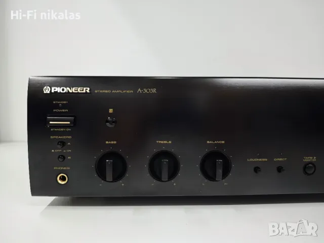 стерео усилвател PIONEER A-303R, снимка 2 - Ресийвъри, усилватели, смесителни пултове - 49645526