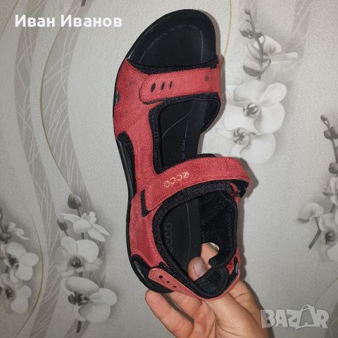 туристически сандали Ecco Anatomical toe grip area номер 38, снимка 4 - Сандали - 45455414