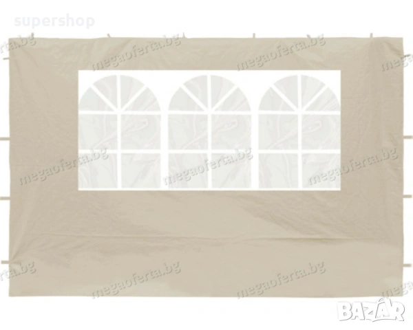 Страници с прозорци 9м. за шатра, завеса за шатра хармоника , снимка 8 - Градински мебели, декорация  - 53929425