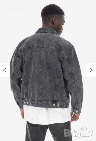 Дънково яке Han Kjøbenhavn Zip Premium, снимка 5 - Якета - 54195972