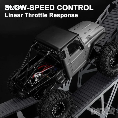 INJORA Brushed Mini ESC 20A MB100-R80 за 1/24 1/18 RC Crawler SCX24 AX24 TRX4M FCX24 FCX18, снимка 7 - Друга електроника - 50772975