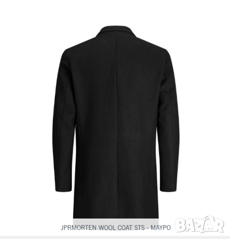 Мъжко вълнено палто JACK & JONES Jprblamelton размер М , снимка 2 - Палта - 52133057