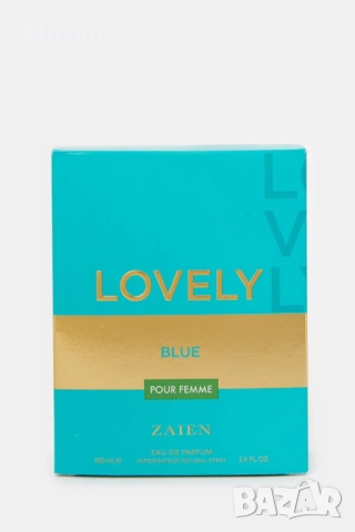 Парфюмна вода за жени Zaien Lovely Blue Pour Femme Eau de parfum 100 ml, снимка 9 - Дамски парфюми - 52854101
