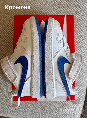 Бебешки обувки Nike Court Borough, снимка 9 - Бебешки обувки - 51450845
