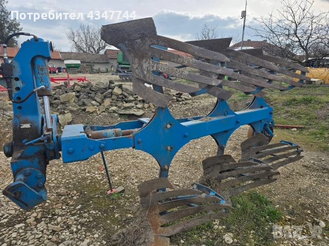 Продава се плуг RAABE 4+1 почти нов с нон стоп защита., снимка 7 - Селскостопанска техника - 53904551