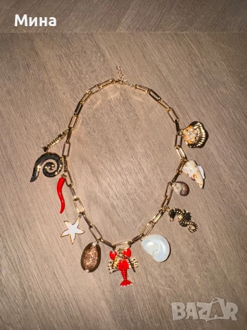 Колие с мъниста ръчна изработка, снимка 4 - Колиета, медальони, синджири - 50809608
