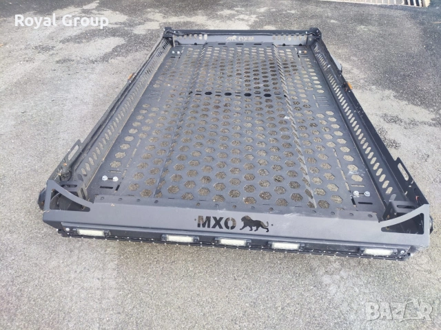 Покривен багажник MXO – регулируем + LED барове (напълно окабелен)