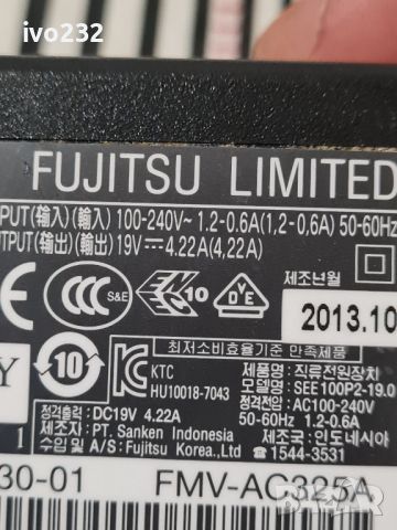 adapter fujitsu 19v 4.22a, снимка 5 - Лаптоп аксесоари - 45437509