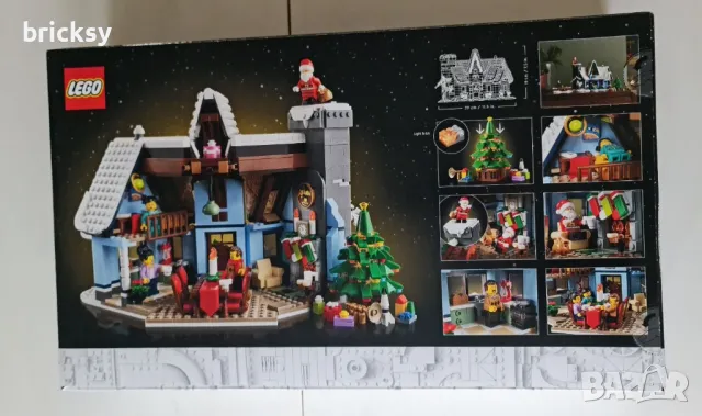 LEGO Icons 10293 - Посещението на Дядо Коледа Santa’s Visit, снимка 2 - Конструктори - 47167242