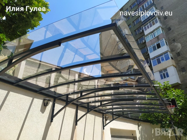 Навеси от термопанели и поликарбонат, снимка 2 - Други услуги - 53559234