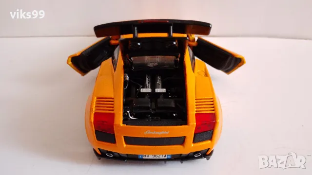 Lamborghini Gallardo Superleggera Bburago 1:24, снимка 4 - Колекции - 47187536