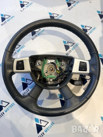 1JU311DHAC кожен мултифункционален волан от 55157349AB стоп ляв от Jeep Cherokee (KK) 2.8 CRDI