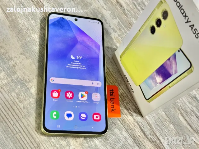 Samsung Galaxy A55 5G 128GB 8GB Ram Отличен Като Нов , снимка 1 - Samsung - 48621686