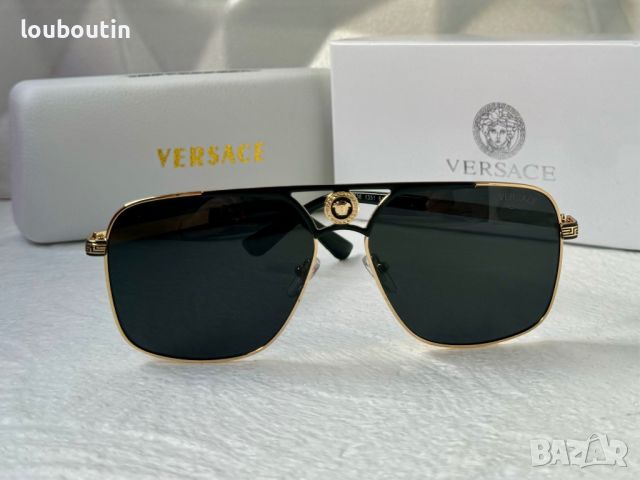 Versace 2024 мъжки слънчеви очила дамски унисекс маска, снимка 7 - Слънчеви и диоптрични очила - 45521278