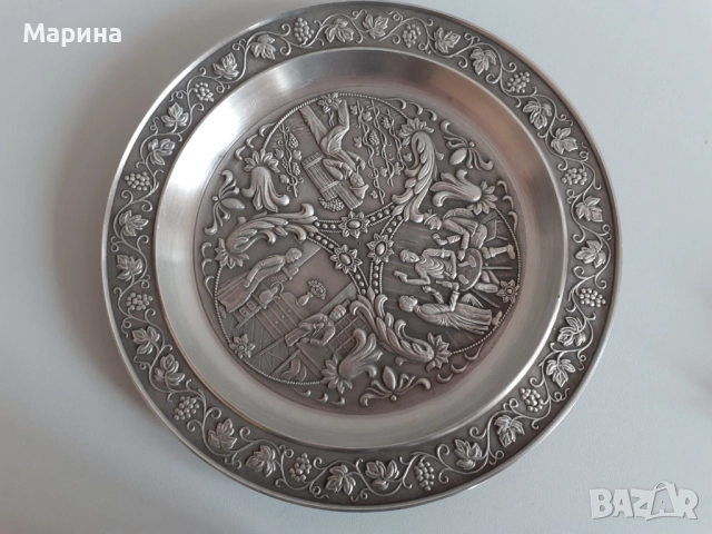 Пано -чиния за стена от калай Antik*Vintage #56