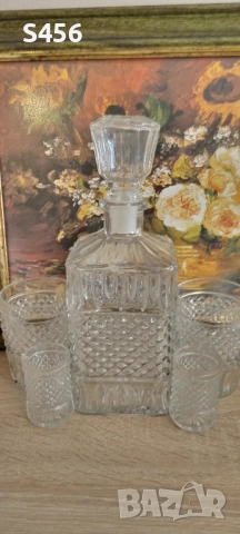 Декантер,гарафа кристална