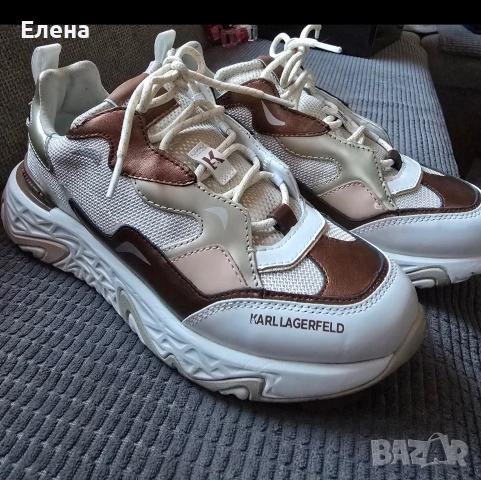 Сникърси Karl lagerfeld , снимка 8 - Маратонки - 53896211