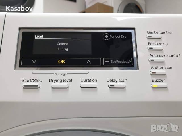 9кг Пара Miele Сушилня с термопомпа Миеле 12м Гаранция, снимка 3 - Сушилни - 52428451