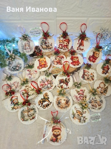 Коледен късмет, коледна играчка, снимка 8 - Плюшени играчки - 47711491