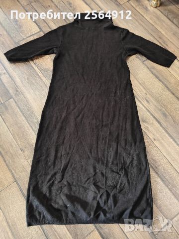 продавам черна рокля , снимка 1 - Рокли - 46153005