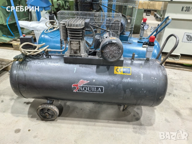 Компресор 200 лт 2,2 кв 375 лт в минута. 