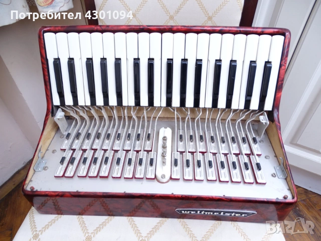 Корпус (клавиатура) за Акордеон Weltmeister Stella 60 баса, снимка 2 - Акордеони - 53576648