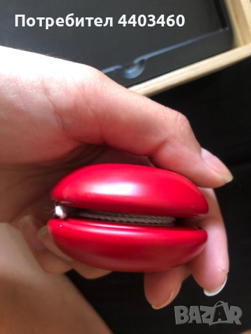 Йо-йо в дървена кутия, снимка 2 - Антикварни и старинни предмети - 51710903