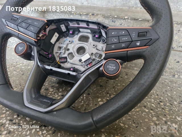 Оригинален волан Seat Cupra, снимка 2 - Аксесоари и консумативи - 53370864