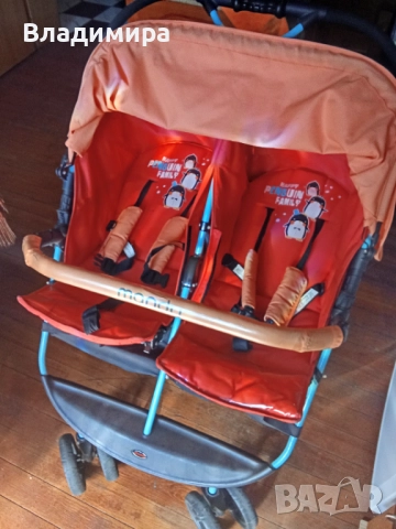 Количка за близнаци, снимка 1