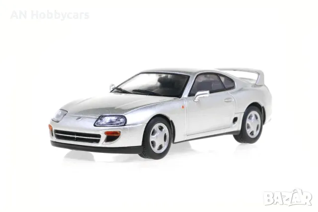 TOYOTA SUPRA MKIV SILVER 2002 1:43 SOLIDO, снимка 1 - Колекции - 48670634