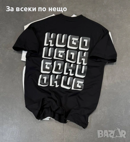 Hugo Boss Мъжка Бяла Тениска👕Мъжка Блуза С Къс Ръкав Код Mens P.260