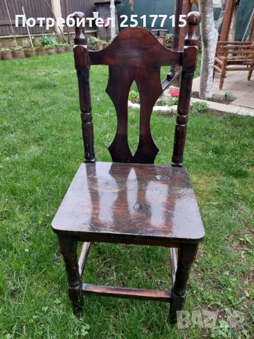  4 бр. дървени стола, снимка 1